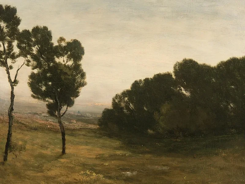 1839-Auguste Pointelin - Paesaggio